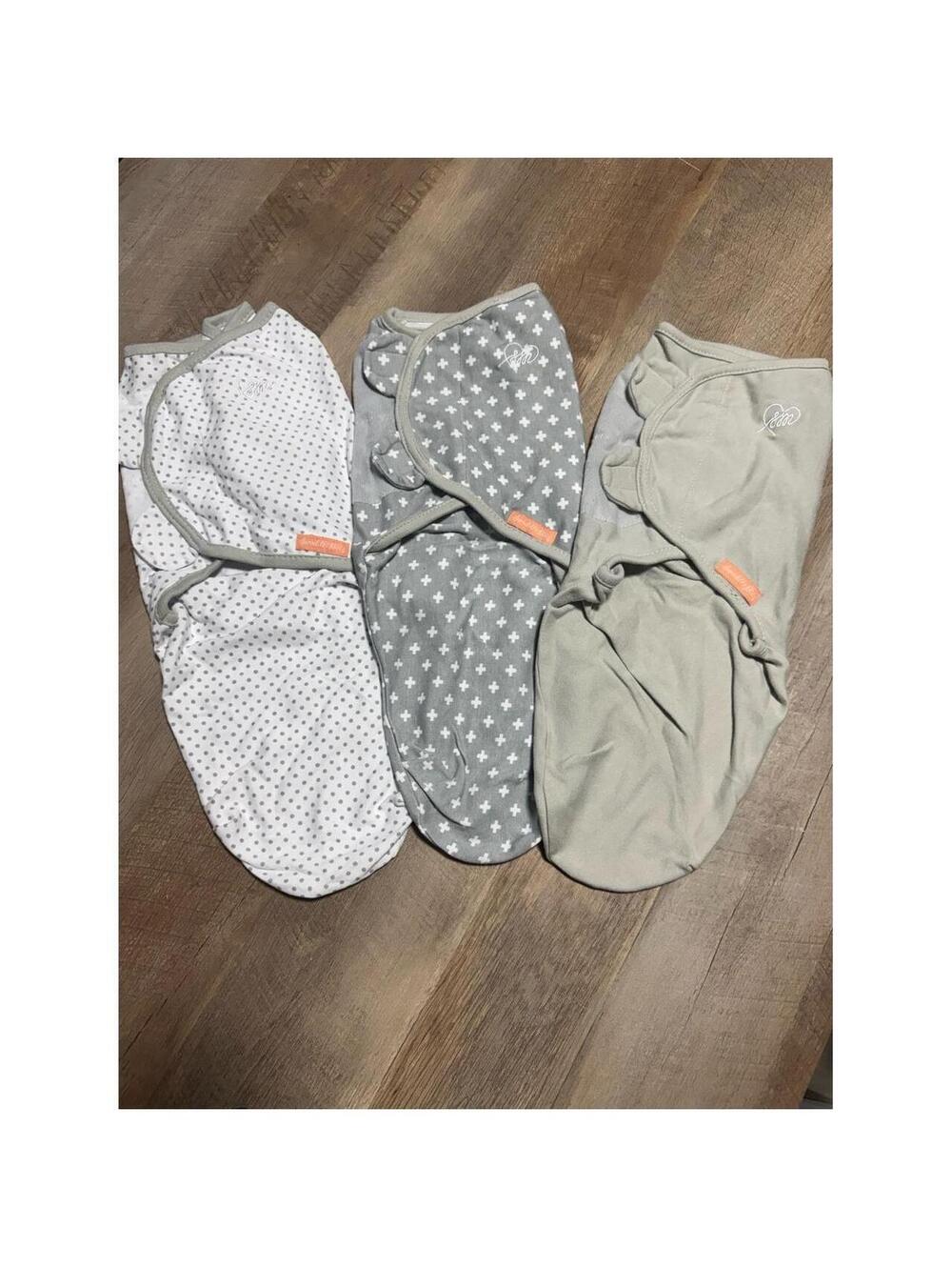 Set of 3 SwaddleMe Baby Swaddles | Size Small/Medium
